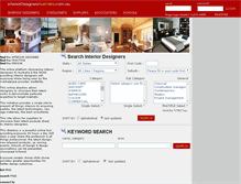 Tablet Screenshot of interiordesignersaustralia.com.au